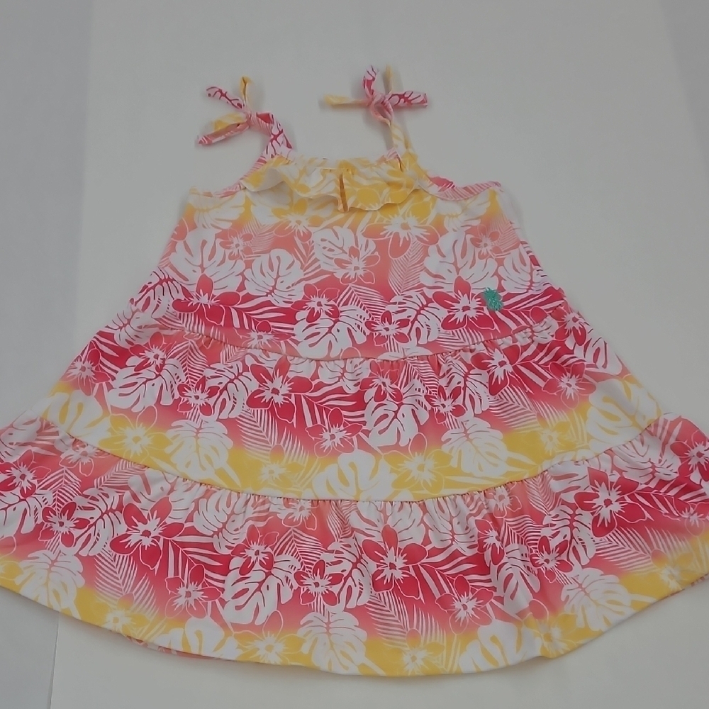 Tommy Bahama Floral Kids Dress Lot - Pink and Blue Size 2T - Picture 7 of 9